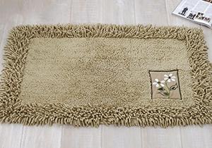 80*120Cm Chenille Door Mats Long Velvet