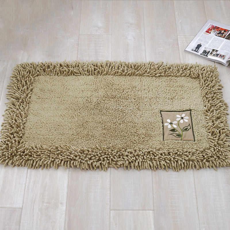 40*60Cm Chenille Door Mats Short Velvet