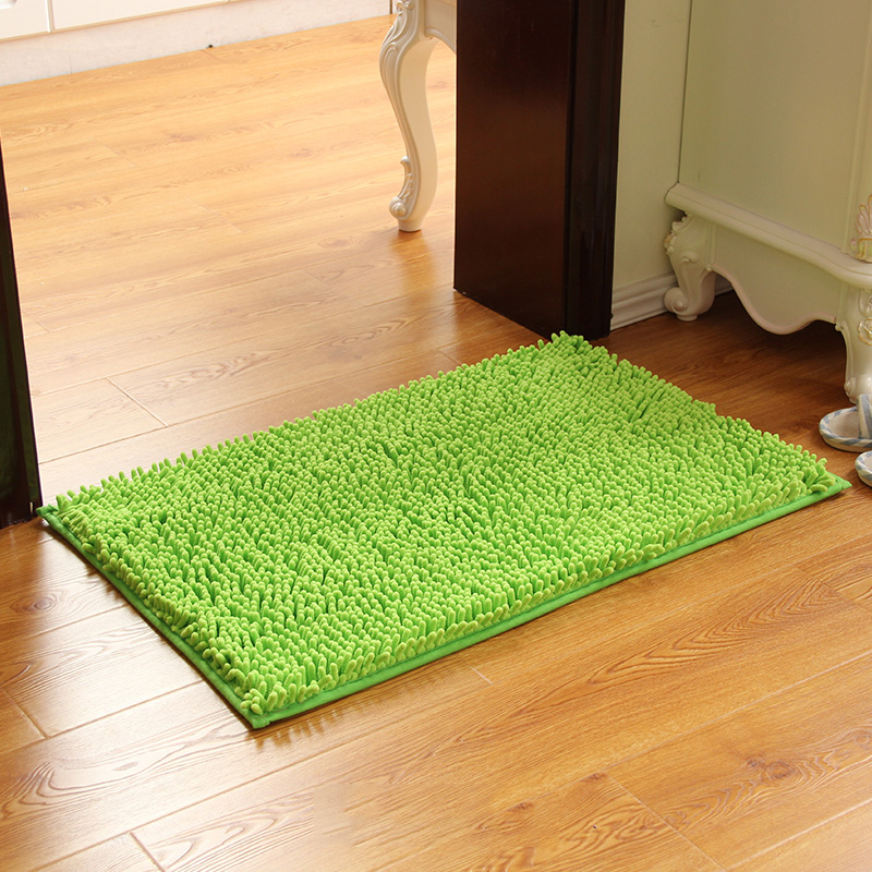 80*120Cm Chenille Door Mats Long Velvet