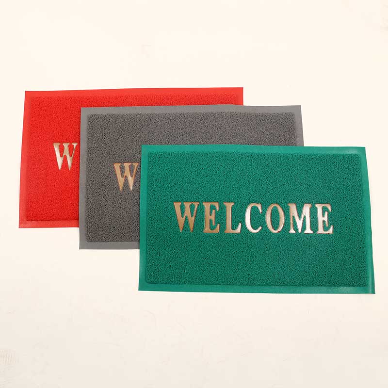 PVC Coil Door Mats With Pure Color