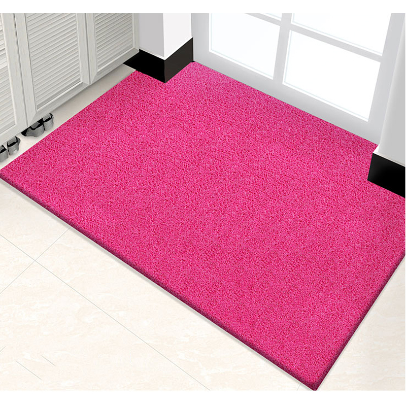 PVC Coil Door Mats With Pure Color